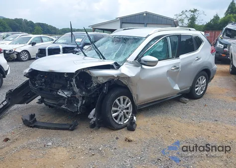 2018 Nissan Rogue Sv from USA, damaged, VIN KNMAT2MV9JP559455